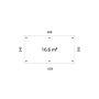 Palmako pavillon Lenna ubehandlet 16,6 m²