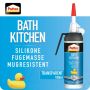 Pattex silikonefugemasse badeværelse & køkken transparent 100 ml