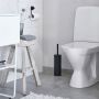 Smedbo toiletbørste H390 mm sort