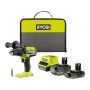 Ryobi akku slagbore-/skruemaskine RPD18X1-242 One+ 18V m/batteri & lader