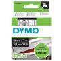 DYMO D1 tape sort/klar 19mm x 7m