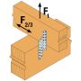 Simpson Strong-Tie tagåseanker venstre 170x2x32 mm