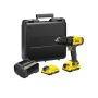 Stanley boremaskine SFMCD700C2K-QW inkl. 2 X 1.5Ah batterier