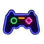 Veli Line neonskilt gamer 41x28 cm