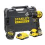 Stanley slagboremaskine 18V SFMCD716D2T-QW 2x2Ah m/batteri & lader