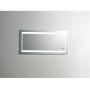 Spejl Silver Futura med LED 140x70 cm