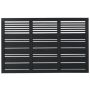 Plus Silence hegn terrasseelement sort 176x110 cm