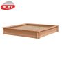 Nordic Play sandkasse 150x150x25 cm