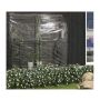 Hortus vægdrivhus plast 215x100x200 cm