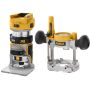 DeWalt overfræser DCW604 solo 18V 8 mm u/batteri & lader