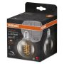 Osram LED-pære Vintage 1906 Globe80 røg dæmpbar E27 7,8W