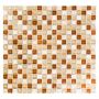 Mosaik Globe glas/natursten beige 30,5 x 32,5 cm