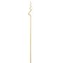 Orkidépind mat guld akryl 60 cm
