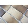 Mosaik Rectangle Mix beige/brun 33,6 x 29,0 cm