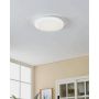 Eglo LED-plafond Frania-S hvid m/krystaleffekt 4000K IP44 