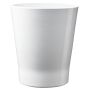 Soendgen Keramik planteskjuler Merina blank hvid Ø7 cm