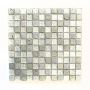 Mosaik Avantgarde glas og natursten beige mix 31,3x31,8 cm