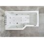 Camargue badekar Skaraborg Exclusive venstre 150x85x63 cm