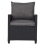 Sunfun loungestol Daisy polyrattan sort