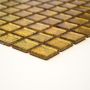 Mosaik Trend glas guld 30x30 cm