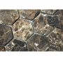 Mosaik Hexagon Marble Emperador 29,8 x 30,5 cm