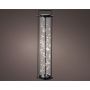 Lumineo solarlanterne sort 100 LED H79 cm 