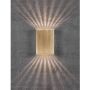 Nordlux væglampe Fold 15 messing LED
