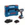 Bosch Professional slagboremaskine GSB 18V-110C m. 2 batterier