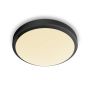 Philips plafond Doris CL257 sort 6 W LED 2700 K IP44 Ø22 cm