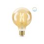 Wiz LED-globepære Whites guld G95 E27 6,7 W