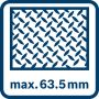 Bosch Professional akku båndsav GCB 18V-63 solo u/batteri & lader