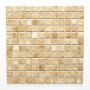 Mosaik Square Laceo beige keramik 30x30 cm