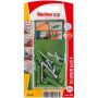 Fischer dybel SX Green S m/skrue 5x25 mm 20 stk.