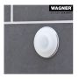 Wagner dørstopper t/væg transparent Ø60 mm 