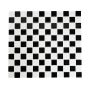 Mosaik CM 4148 sort/hvid glas 32,7x30,2 cm
