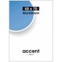 Nielsen alu-ramme Accent hvid 50x70 cm