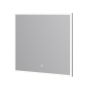 Camargue LED-spejl Svanholm Fur 80x75 cm