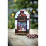 LED-juledekoration jukebox lille med musik multi H22 cm