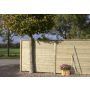 Plus profilhegn Plank PEFC 174x166 cm inkl. topafslutning