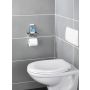 Wenko toiletrulleholder m/hylde