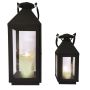 GardenLife Lanternesæt sort 2 stk.