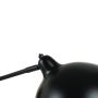 Dyberg Larsen væglampe Futura mat sort/hvid E14 Ø25 cm