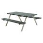 Plus bord-/bænkesæt Alpha ReTex grå 177x161 cm