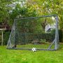 Homegoal fodboldmål Pro XL sort træ 300x200 cm