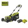 Ryobi akku plæneklipper Max Power RY36LMX46A-150 36V m/batteri & lader