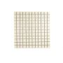 Mosaik Uni porcelæn beige blank 29,8 x 29,8 cm