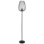 Eglo gulvlampe Newtown sort 60W