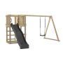 Plus legetårn Play inkl. gyngestativ, rutsjebane og gynge 