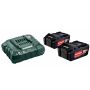 Metabo batterisæt 2 x 4,0 Ah inkl. oplader