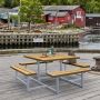 Plus bord-/bænkesæt Picnic teak